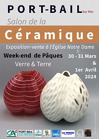 Salon de la céramique et du verre  Pâques 2024 Port-Bail Sur Mer